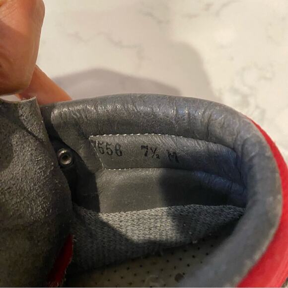 Vintage Vasque Hiking Boots Made in Italy Ankle Suede Gray Skywalk size 7.5 - Picture 12 of 15